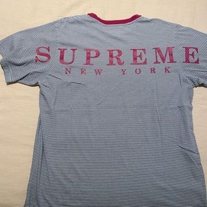 Supreme Pinstripe Tee